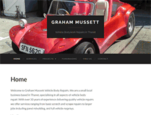 Tablet Screenshot of graham-mussett.com